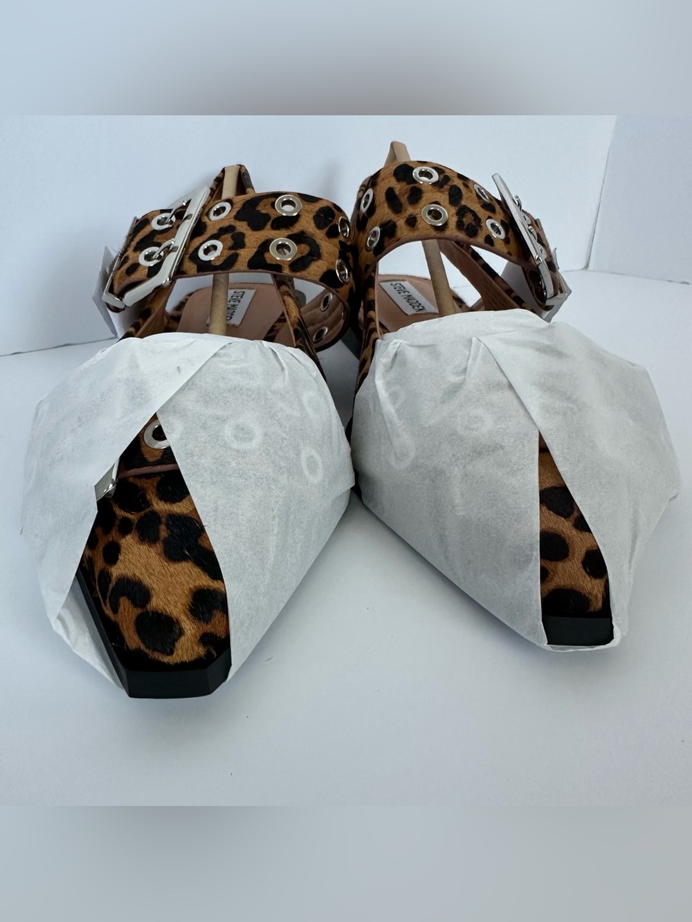 Steve Madden Graya Slingback Flats in Leopard | 9 | NIB - Picture 10 of 16
